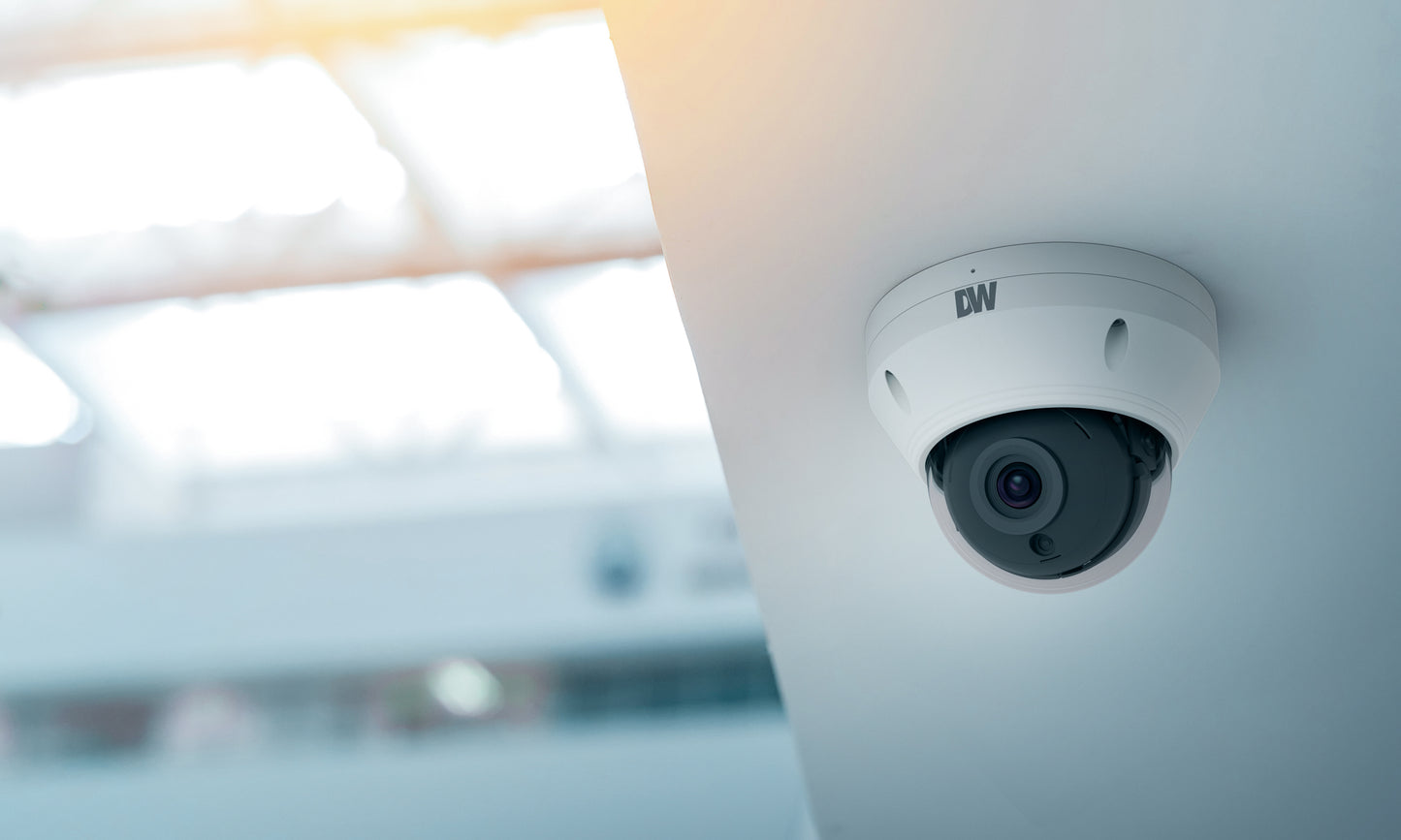 MEGApix V-Class, 4MP, Varifocal Lens, Vandal Dome IP Camera with IR | DW Intelligent Surveillance Solutions