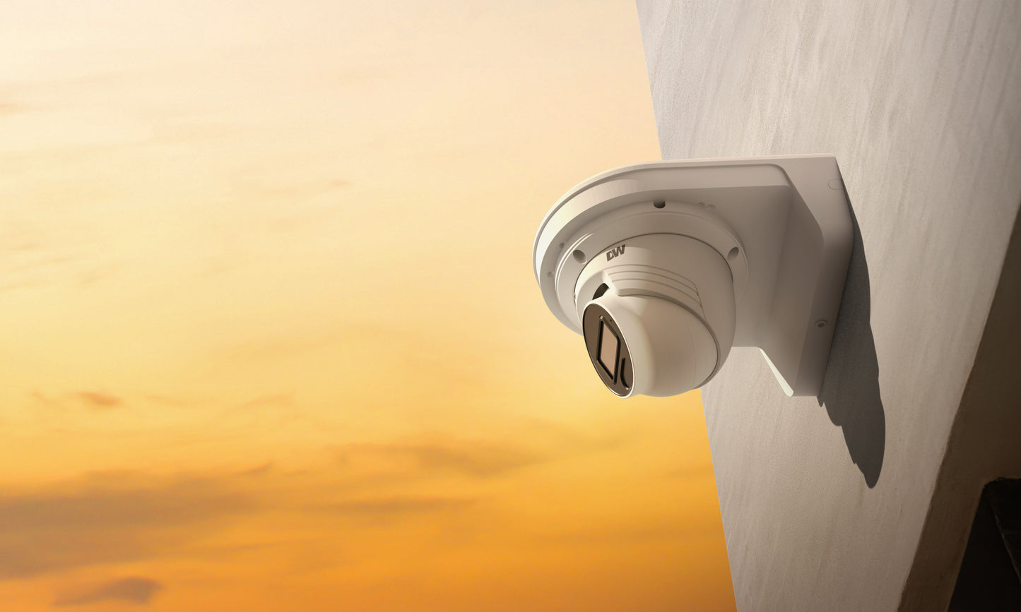 MEGApix, 5MP, Fixed Lens, Turret IP Camera with IR and Video Analytics | DW Intelligent Surveillance Solutions