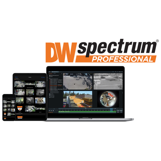 DW-SPECTRUMLSC020: DW Spectrum Professional License (20 Channel) – Perpetual IP/RTSP/HTTP Recording with Optional VSaaS Upgrade