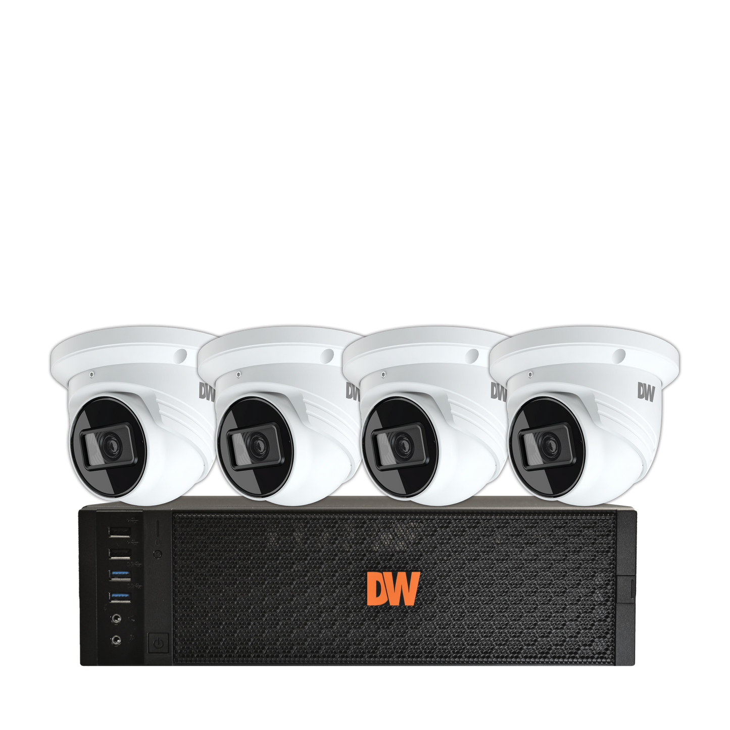 DW-DX1VSTK24 Surveillance Kit ? 4MP IP Cameras + 2TB Storage | Digital Watchdog