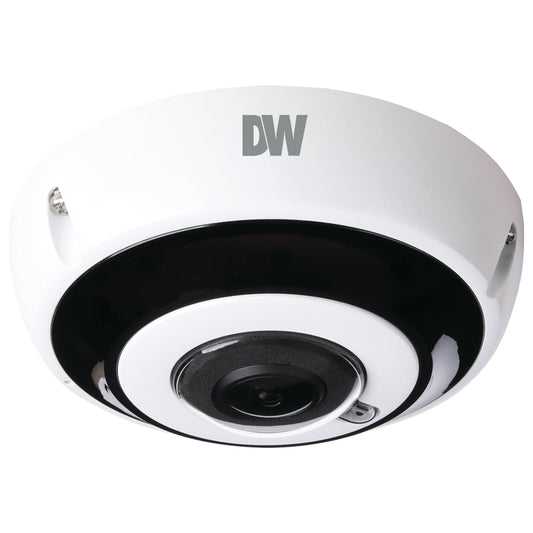 DWC-XFFA12Ai MEGApix Ai 12MP fisheye IP camera with fisheye lens, AI engine, color in near-total darkness and IR | AI Surveillance | Digital Watchdog