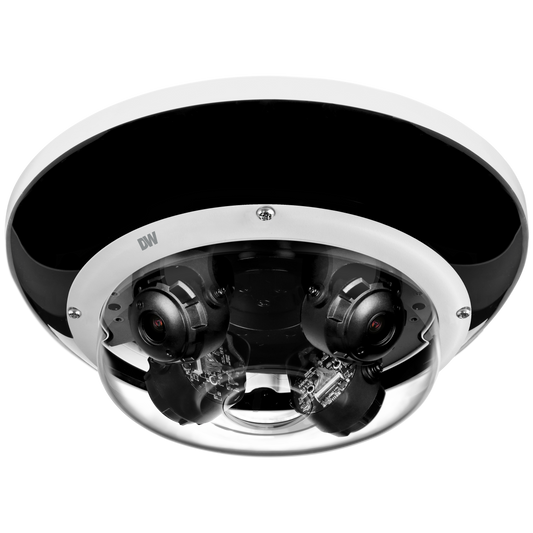 MEGApix Ai, 20MP, Multi-Sensor, 4x Varifocal Lenses, 4-in-1 Flexible Panoramic IP Camera with Edge-AI and IR | DW Intelligent Surveillance Solutions