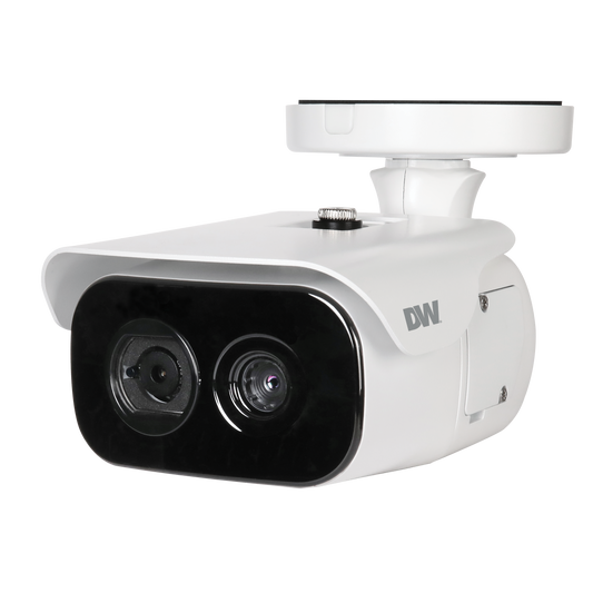 MEGApix Ai Thermal, 5MP, 2x Fixed Lenses, Bispectral Bullet IP Camera with Edge-AI and IR | DW Intelligent Surveillance Solutions