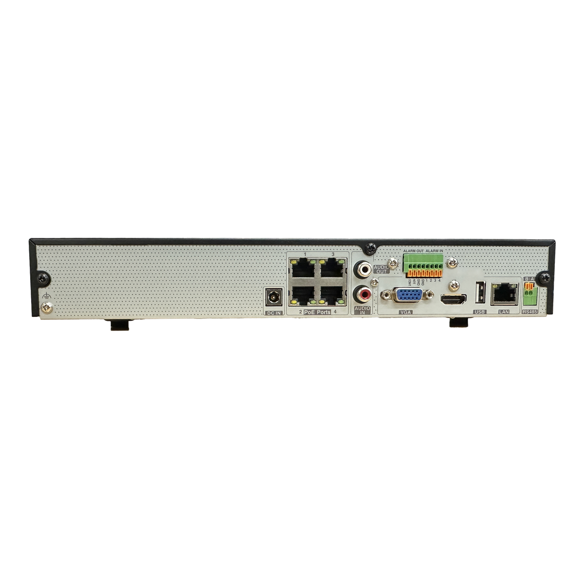 VMAX IP G4 NVRs, 4K Recording for up to 9-Channels, 4-Port PoE+ Built-in, 4TB Storage | DW Intelligent Surveillance Solutions