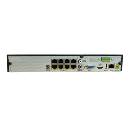 VMAX IP G4 NVRs, 4K Recording for up to 12-Channels, 8-Port PoE+ Built-in, No HDD | DW Intelligent Surveillance Solutions