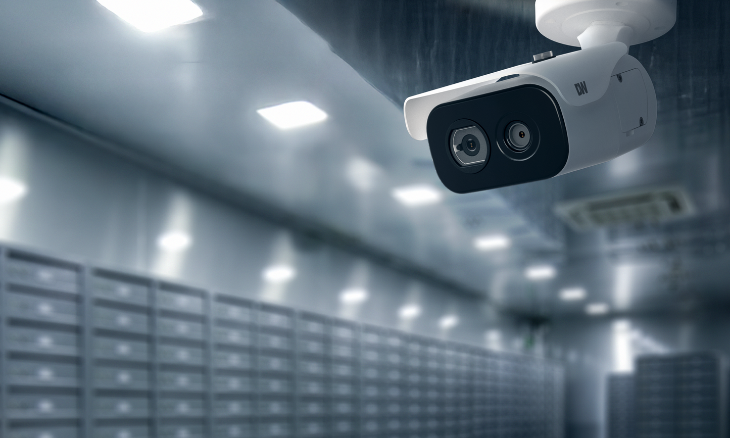MEGApix Ai Thermal, 5MP, 2x Fixed Lenses, Bispectral Bullet IP Camera with Edge-AI and IR | DW Intelligent Surveillance Solutions