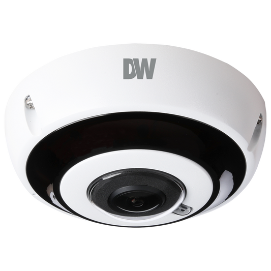 MEGApix Ai CloudCam, 12MP, Fisheye Lens, Fisheye IP Camera as a Server with Edge-AI and IR | DW Intelligent Surveillance Solutions
