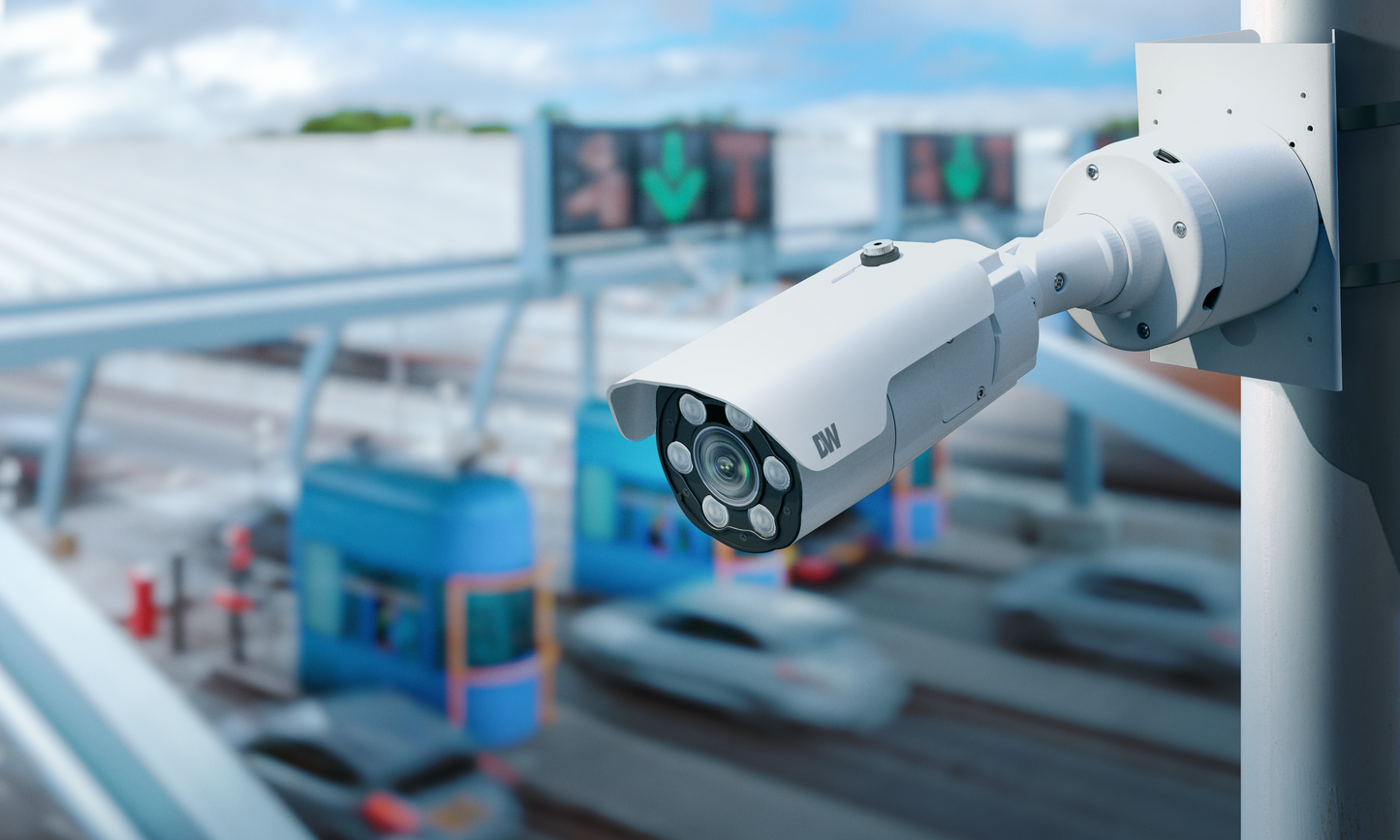 MEGApix Ai CloudCam, 5MP, Varifocal Lens, ALPR/MMCR Bullet IP Camera as a Server with Edge-AI and IR | DW Intelligent Surveillance Solutions