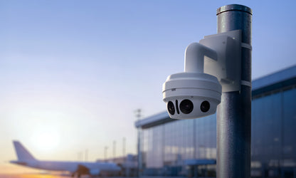 MEGApix Ai, 32MP, Multi-Sensor, 4x Fixed Lenses, 4-in-1 Panoramic IP Camera with Edge-AI | DW Intelligent Surveillance Solutions
