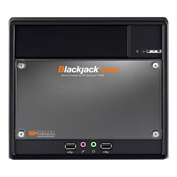 Blackjack Cube - NVR Server (Powered by DW Spectrum IPVMS), DW-BJCUBE3T, 3TB Storage | Digital Watchdog Surveillance Solutions
