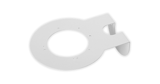 Wall Mount for Indoor Dome Cameras, White | DW Intelligent Surveillance Solutions