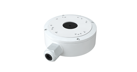 Junction Box for Fixed Lens Turret Cameras, White | DW Intelligent Surveillance Solutions