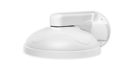 Wall Mount for Vandal Dome Cameras, White | DW Intelligent Surveillance Solutions