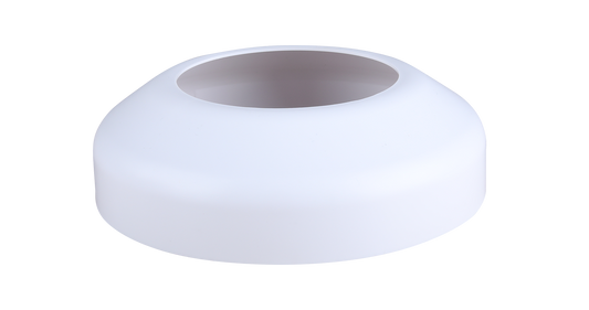 5x Decorative Rings for Ultra Low-Profile Vandal Dome Cameras, White | DW Intelligent Surveillance Solutions