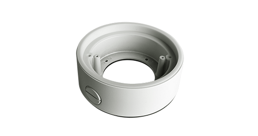 Junction Box for Low-Profile Vandal Dome Cameras, White | DW Intelligent Surveillance Solutions