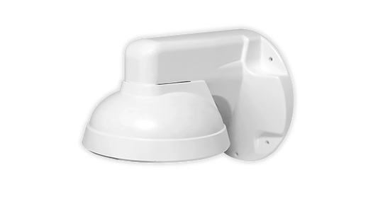 DWC-VFWMW White Wall Mount Bracket for Vandal Dome & Turret Cameras | Sturdy & Versatile Installation