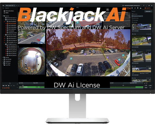 DW-AiSLSC010 – 10 Channel Blackjack AI License | Neural Analytics for Smarter Surveillance